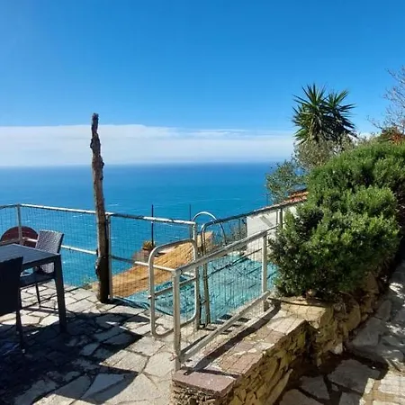La Casetta Di Giuly A Picco Sul Mare Feriehus *
